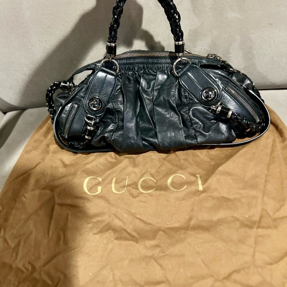 Authentic Black Gucci Galaxy Hobo Bag - Picture 7 of 10